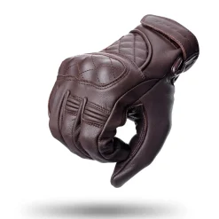 SPYKE Biarritz Dry Tecno Short Leather Glove Brown