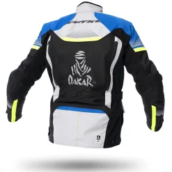 SPYKE Equator Dry Techno Motorcycle Jackets Men's Grey Blue Yellow