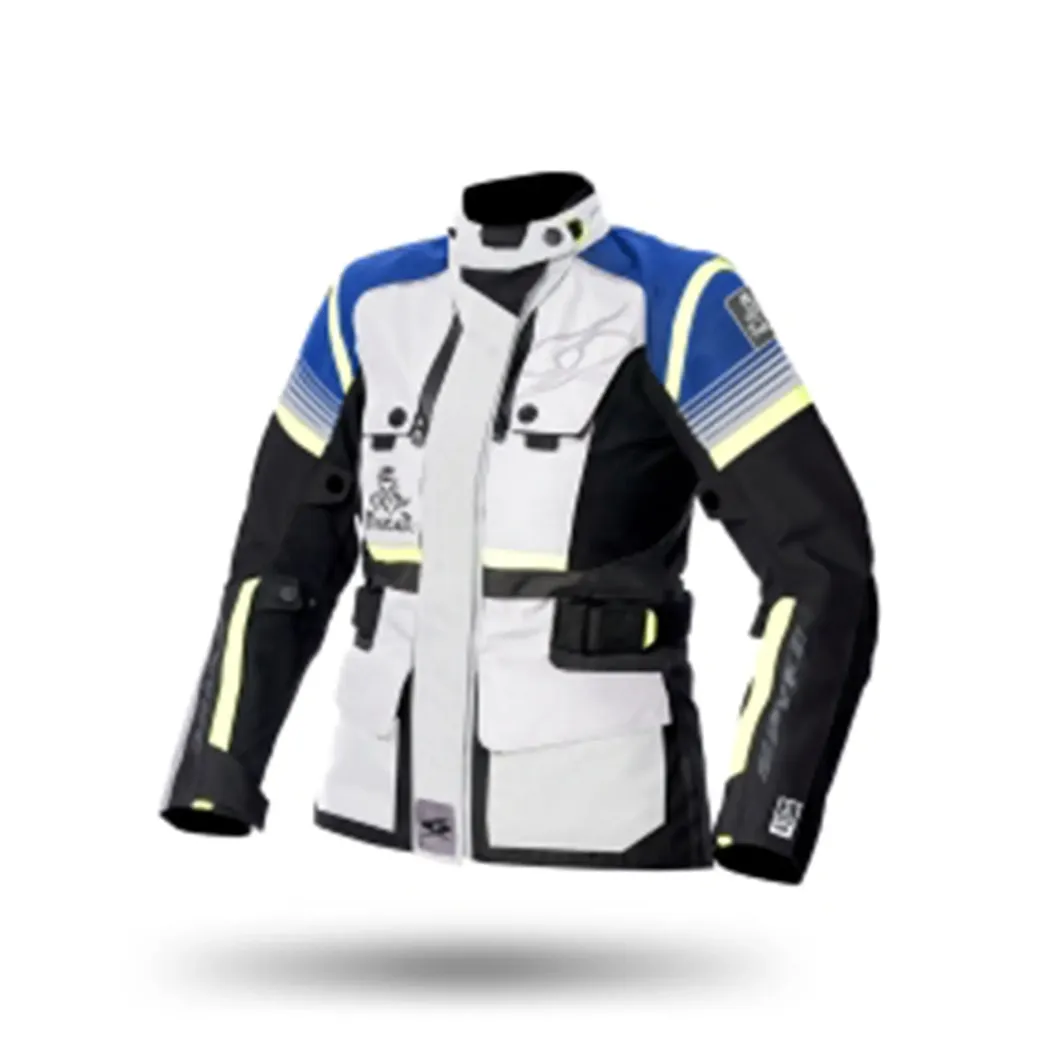 SPYKE Equator Dry Techno Women's Jacket Grey Blue Yellow