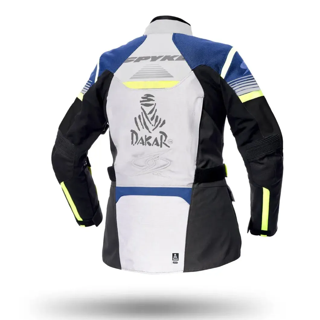 SPYKE Equator Dry Techno Women's Jacket Grey Blue Yellow
