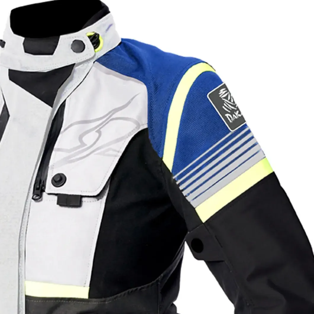 SPYKE Equator Dry Techno Women's Jacket Grey Blue Yellow