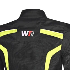 WTR - Mesh Blazer Women's Motorcycle Jacket Black Yellow Flo