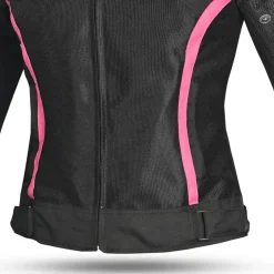 WTR - Mesh Blazer Women's Motorcycle Jacket Black Pink